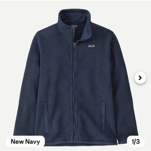 Kid’s Patagonia Better Sweater Fleece Zip Up Medium